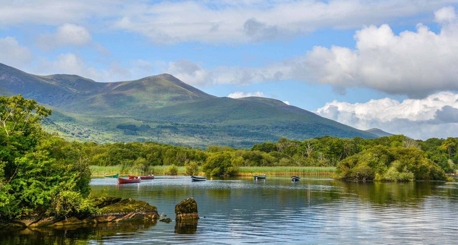 Lake along the Ring of Kerry, County Kerry, Ireland